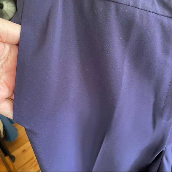 TAHARI Arthur S. Levine Purple 2 pc Career Pantsuit Women's Plus Size 14P - Picture 10 of 13